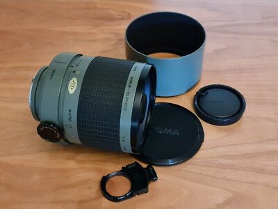 Rare - SIGMA 600mm f8 Telephoto Prime Mirror Lens for Minolta MC