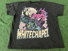 Phantom Wolf Whitechapel Band Tee Shirt bLACK Unisex S-5XL 1G0129
