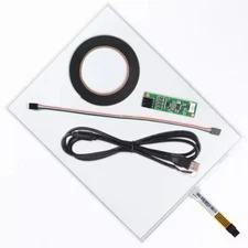 1Set New 15" Touch Screen Controller Kit & USB Control Card 4:3 5Pin 326 #A6-41