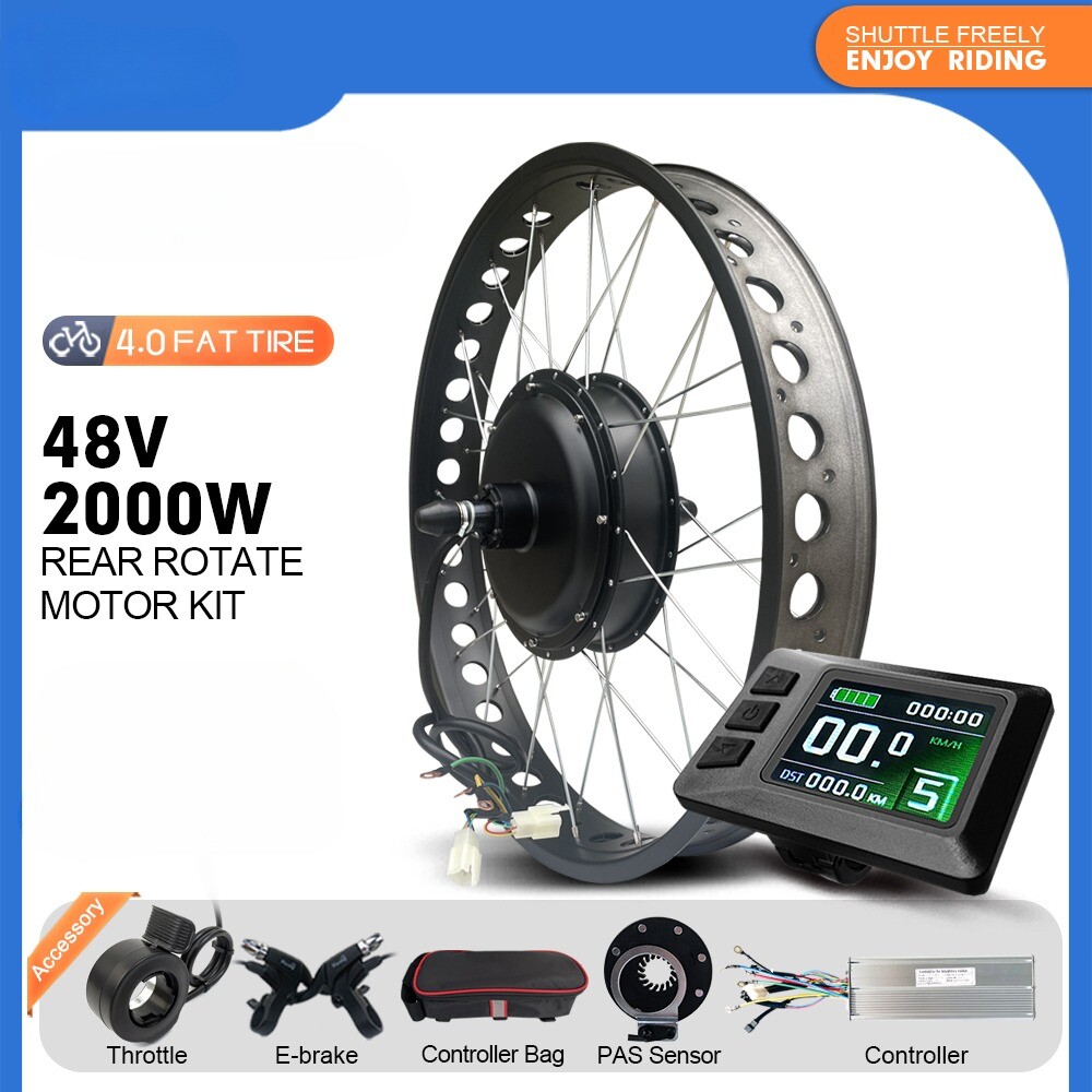 20 Inch Electric Motor For Fat Tire Bike 20/24/26 Inch Electric