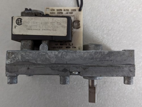 Whitfield - WP-2 Advantage - 1 RPM Auger Motor - 12046300 - VGC - 1D40 - Picture 3 of 14