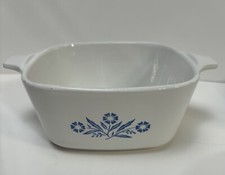 1980's Corning Ware Cornflower P-43-B Petite Pan 2.75 Cup No Lid