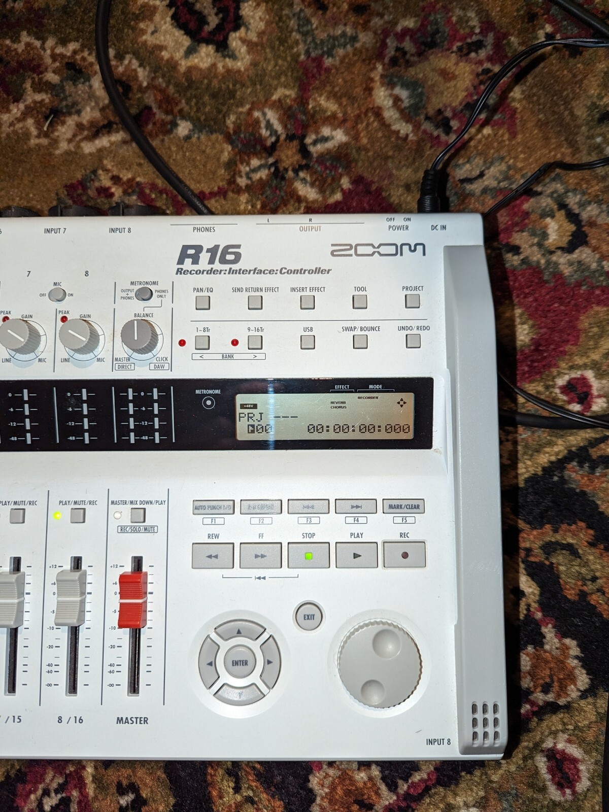 Zoom R16 Multitrack SD Recorder Interface Controller 16 Tracks Digital