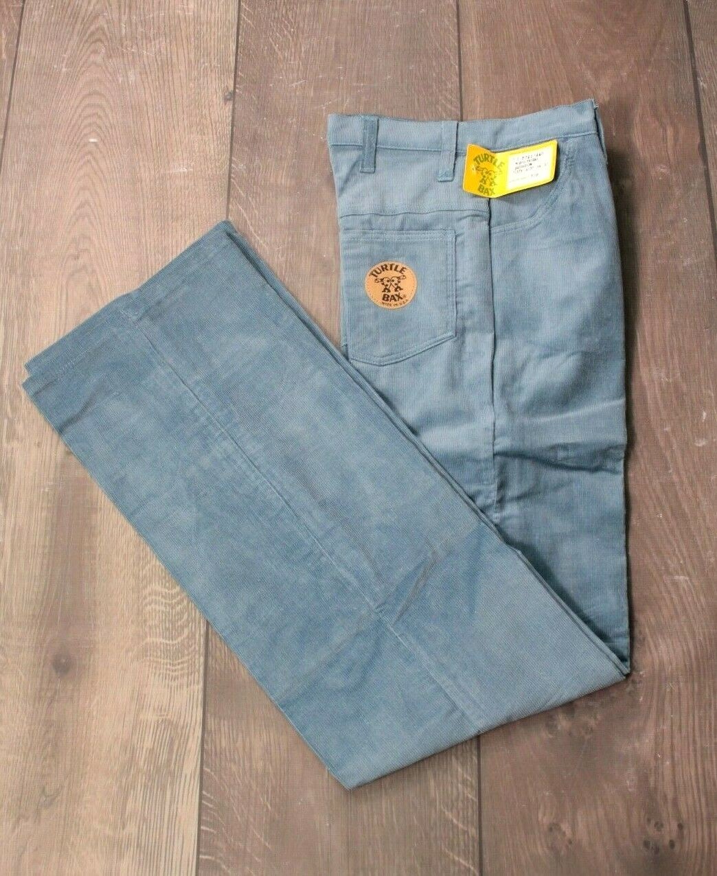 VTG 70s NOS Teens Turtle Bax Size 25 Corduroy Pan… - image 1