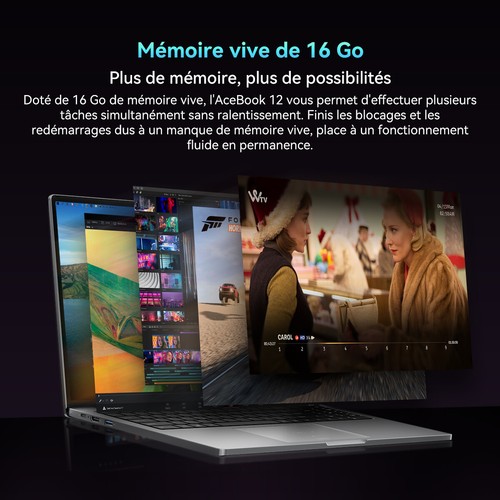 Blackview AceBook 12 Laptop Intel i5-12450H 16" 16Go 512Go Win 11 Pro Max 4.4GHz - Photo 10/11
