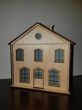 O Scale Haus Flachbausatz Modelleisenbahn Zug Gebäude On30 Scale