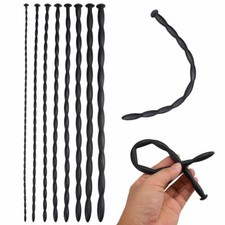Male Silicone Dick Trainer Penis Plug Urethral Stretcher Dilator Enhancer BDSM