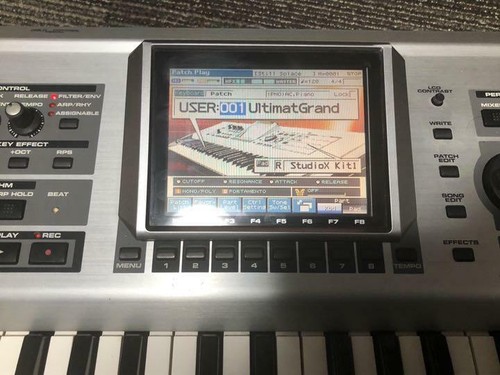 Roland Fantom X6 Sampling Workstation Audio Track Expansion Ver 2.02 - Picture 2 of 8