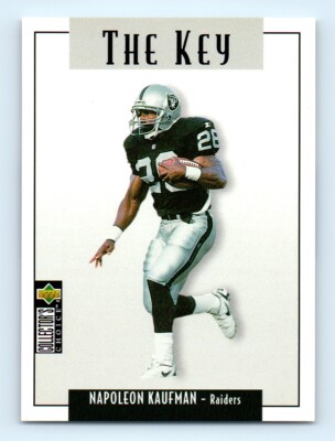 1995 Upper Deck Collector's Choice Update The Key Napoleon Kaufman Los Angeles