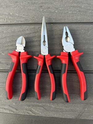 High Carbon Steel 3-pieces Set, Pliers Tool Kit For Home Repairs