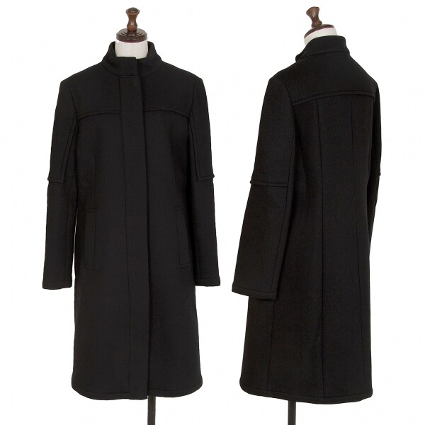 gigli Wool Stand-collar Zipper Coat Size 38(M)(K-114187) | eBay