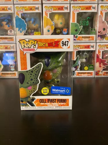 Funko Pop! Vinyl: Dragon Ball Z - Cell (First Form) (Glows in the Dark)