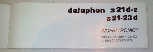 Dataphon s21d-2 - Bild 8 von 9
