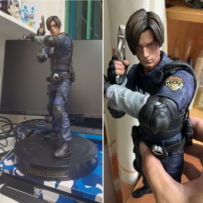 Resident Evil 2 Leon Scott Kennedy 1 6 Pvc Game Figurine Model In Stock With Box Ebay