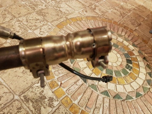 Triumph Thruxton 1200/R Ez:7.2016  Auspuff Krümmer Verbindung Stück vorn 6000km