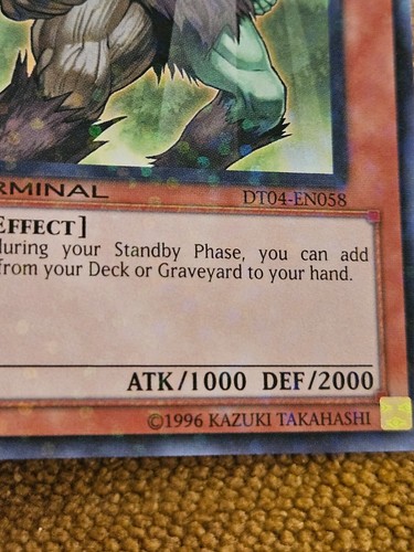 Yugioh Elemental Hero Woodsman DT04-EN058 Duel Terminal Card - Picture 7 of 9