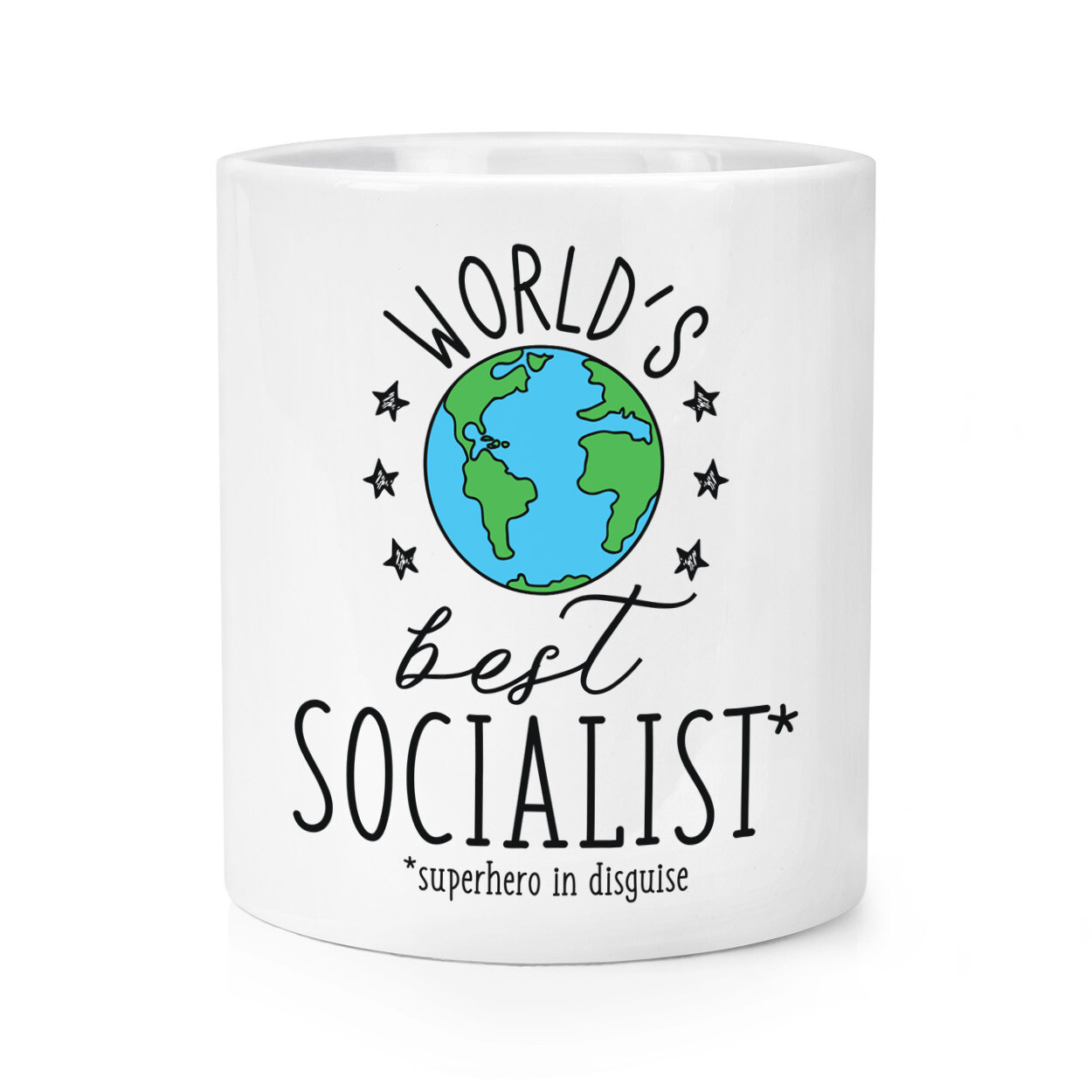 World's Best Socialista Trucco Pennello Matita Pentola Divertente Bellissimo