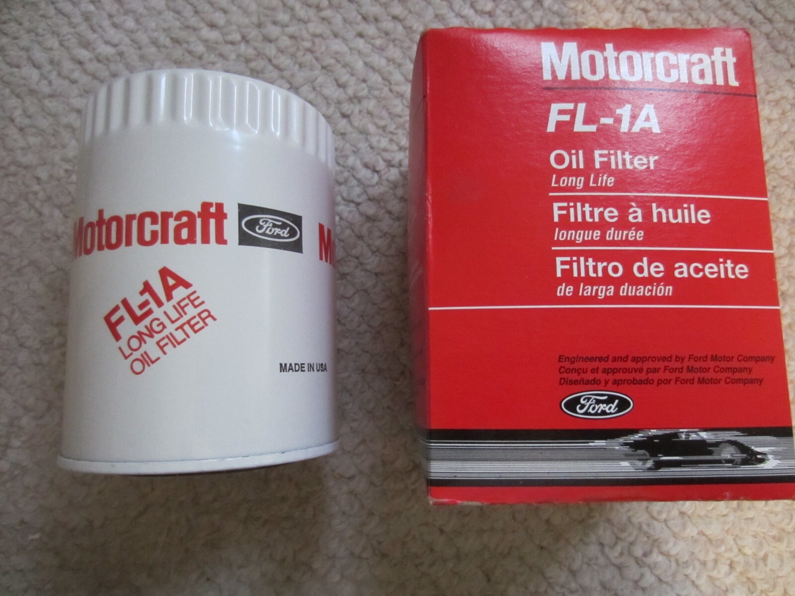 MOTORCRAFT FL1A cross reference oil filters oilfilter