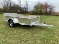 5x10 Open All Aluminum Utility Trailer built in Ontario