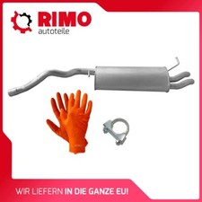 Per Skoda Octavia III 1.4 TSI 103-110kW (2012-2020) Silenziatore Scarico