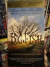 Big Fish 2003 VHS Rare Hard To Find Original Release