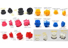 24 BTO New Made Aurora T-Jet Thunderjet HO Slot Car LARGE STANDARD Wheels COLORS