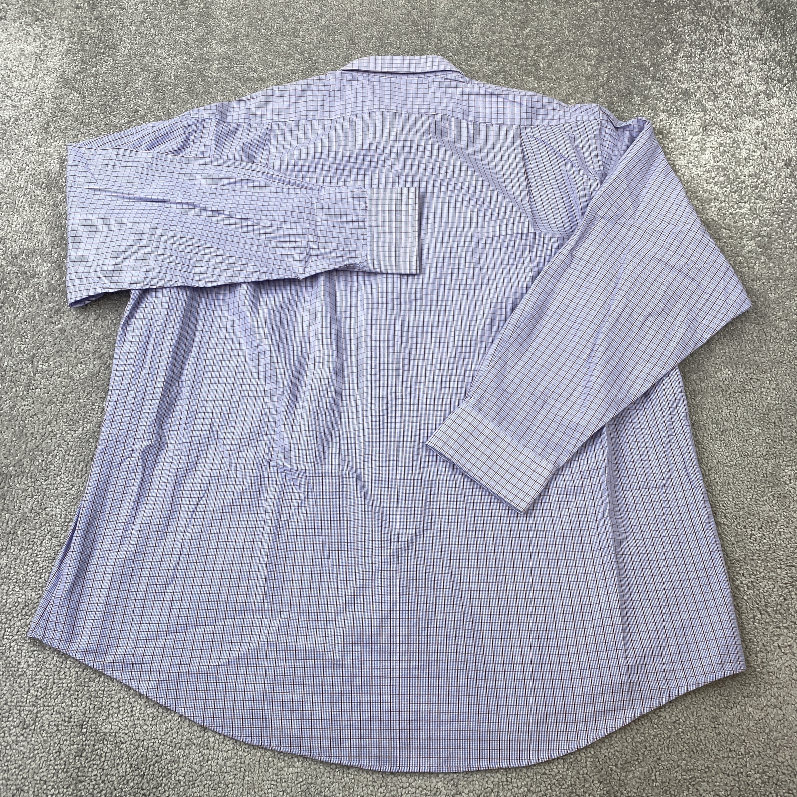 Camicia Savile Fila con bottoni uomo 17 34 35 blu rosso a quadri casual