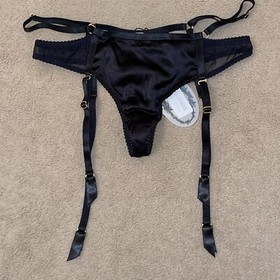 Bordelle BONDAGE-BELLE SUSPENDER THONG L Stunning BNWT