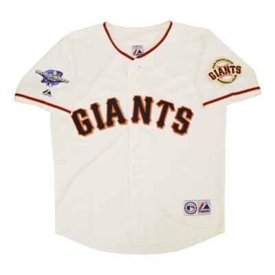 Barry Bonds San Francisco Giants 2002 World Series Home Jersey