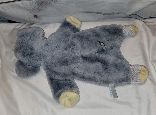 Douglas Baby Gray Elephant Lovey Security Blanket Flat Plush Bird Yellow Belly - Picture 4 of 11