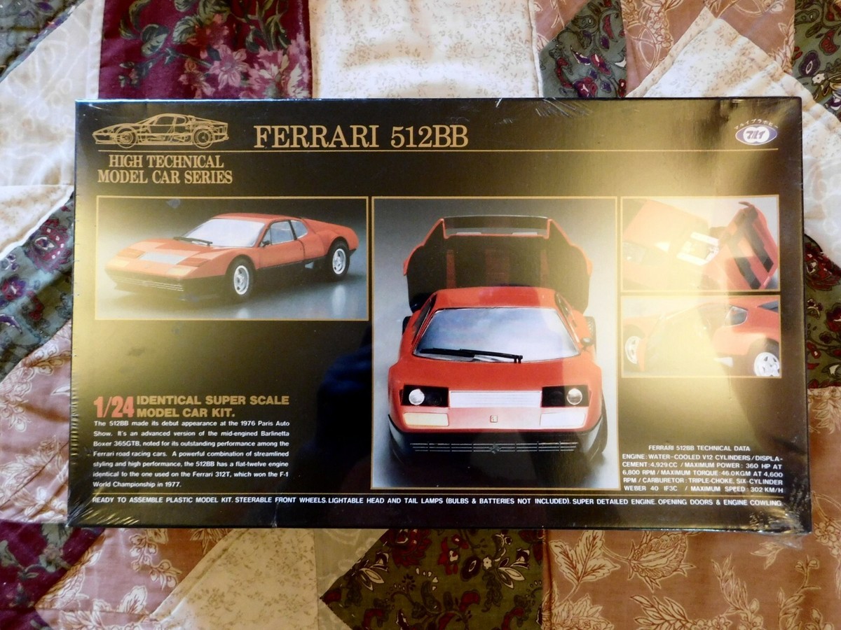 東京マルイ 1/24 キャノンボール FERRARI 512 BB 未開封品 マルイ製 激走キャノンボール フェラーリ512BB ビンテージ
