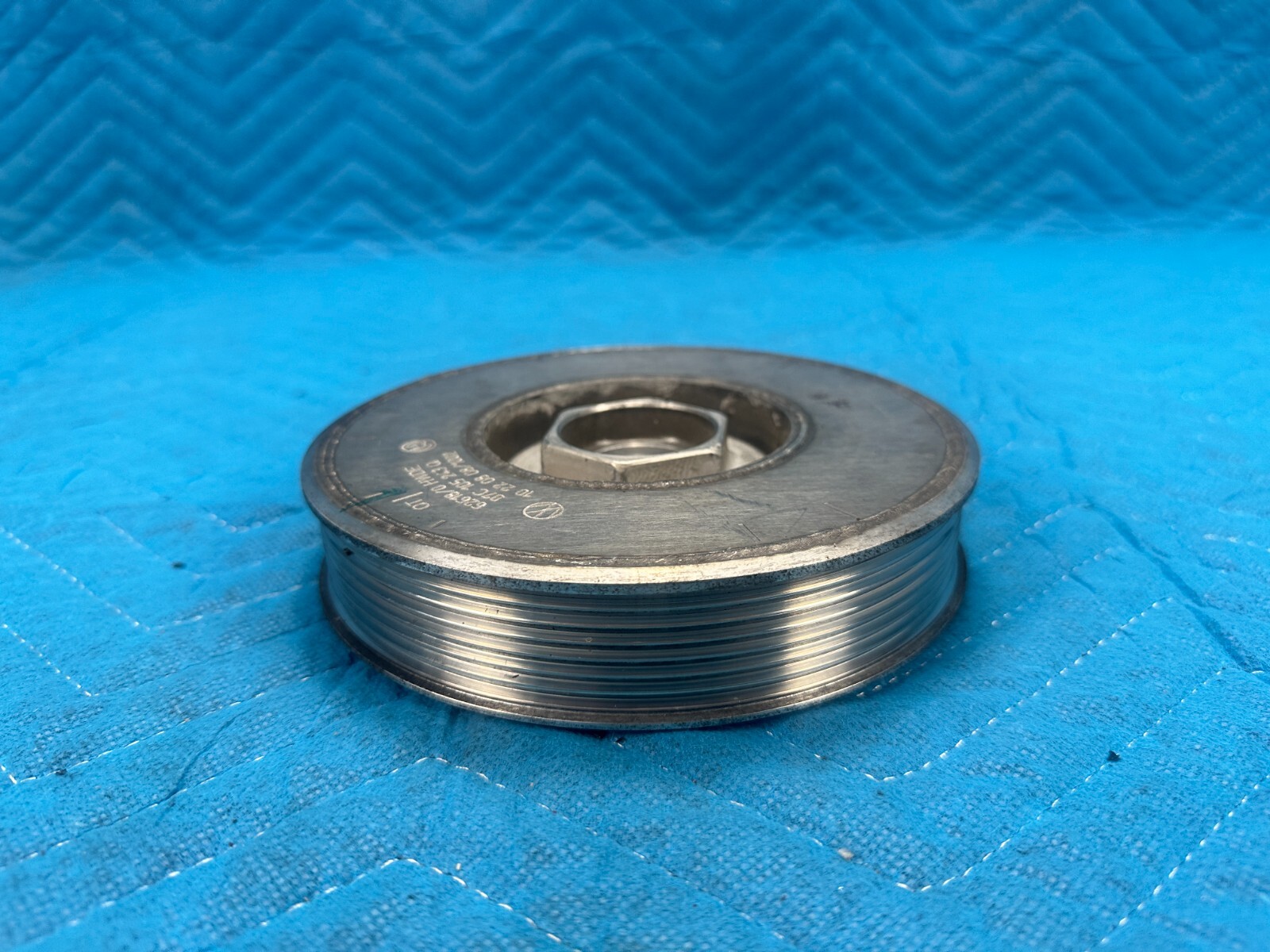Bentley Continental Flying Spur BWR Engine Crankshaft Pulley 29k 2006-2012 OEM