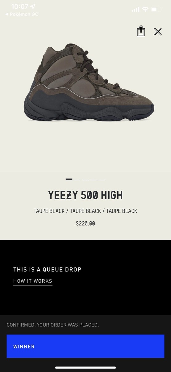 yeezy 500 high drop