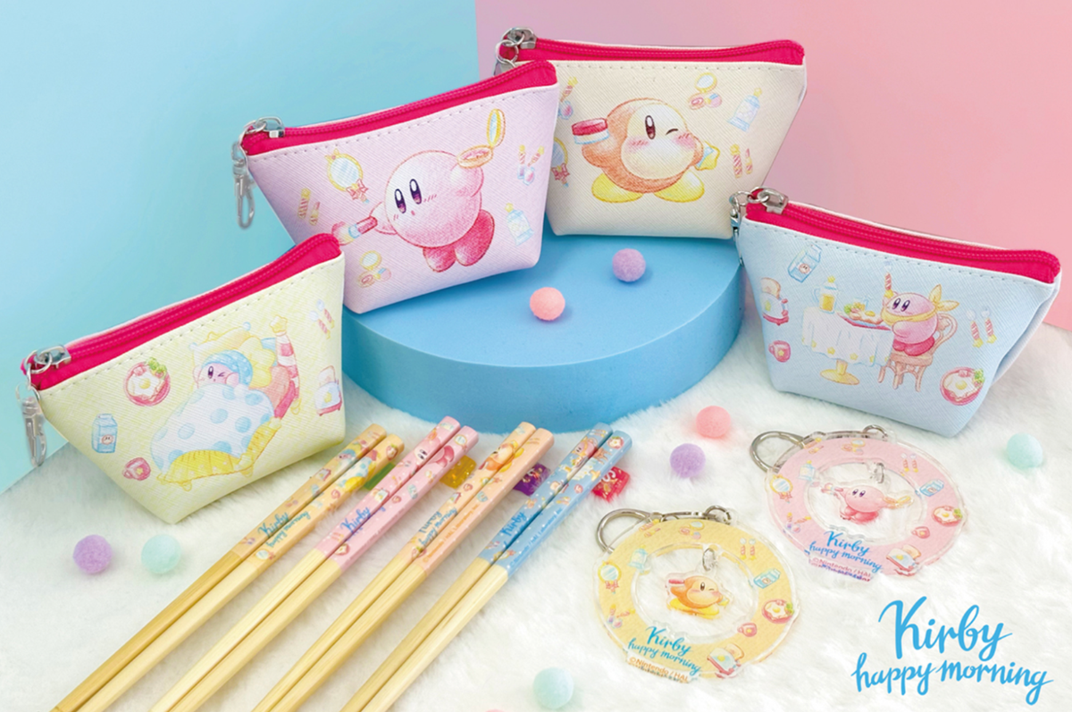 Hoshi no Kirby Happy Morning Earphones Accessory Case Good