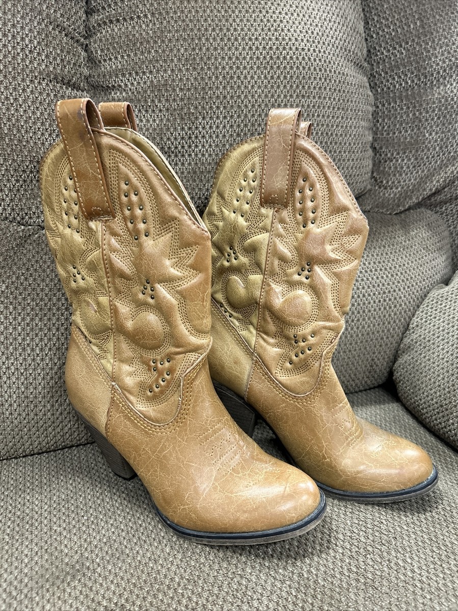 (取寄) ミア レディース ローリン ブーツ MIA women Lauryn Boots (For Women)  Olive 取寄) ミア レディース ローリン ウェスタン ブーツ MIA women Lauryn