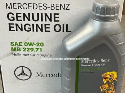 (最終値下げ）Mercedes-Benz エンジンオイル 229.71 8L OE 000989830211BNXU Genuine Mercedes-Benz 6X 1 LT Engine Oil SAE
