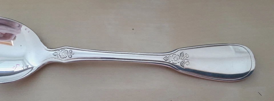 BSF Palais Besteck 6 Kaffeelöffel 90er versilbert ca. 13 cm Art. 781/05.23 - Bild 2 von 3