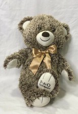 FAO Schwarz Plush Bear Bears That Care 2018 Brown Cream 18 inches NWT