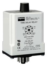 Dayton Single Function Time Delay Relay,