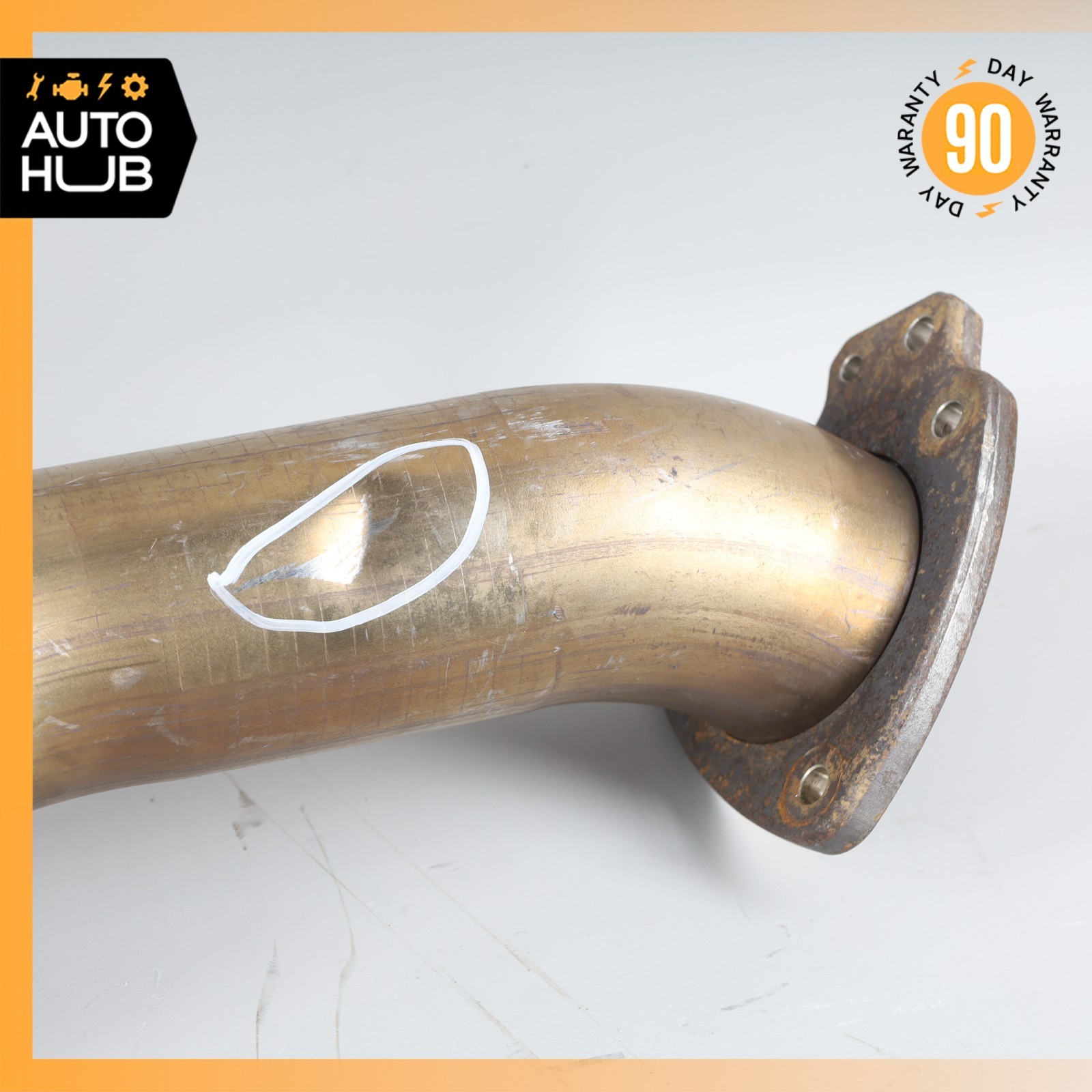 17-24 Aston Martin DB11 DBS V12 5.2L V12 Engine Left Side Exhaust Pipe OEM