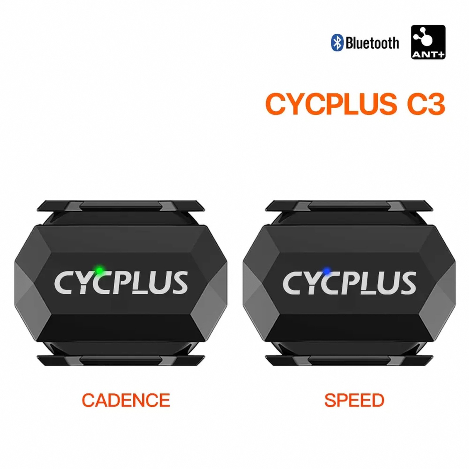 Dual cadence and speed sensor kit for bike computers with wi
