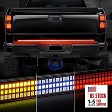 48"/49" Tailgate Light Bar Triple Row LED 48" Flexible Triple Row - Amber Turn