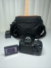 Canon EOS 60D 18MP Digital SLR Camera 18-135mm Lens Flash