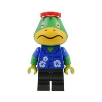 Lego Animal Crossing Kapp'n Sea Turtle Nintendo Minifigur Aus 77048