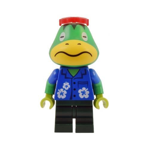 Lego Animal Crossing Kapp'n Sea Turtle Nintendo Minifigur Aus 77048-image