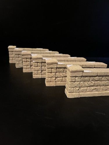 12er Set Department 56 Village Camden Park Square Steinmauer Set 52689 Neu? - Bild 11 von 15