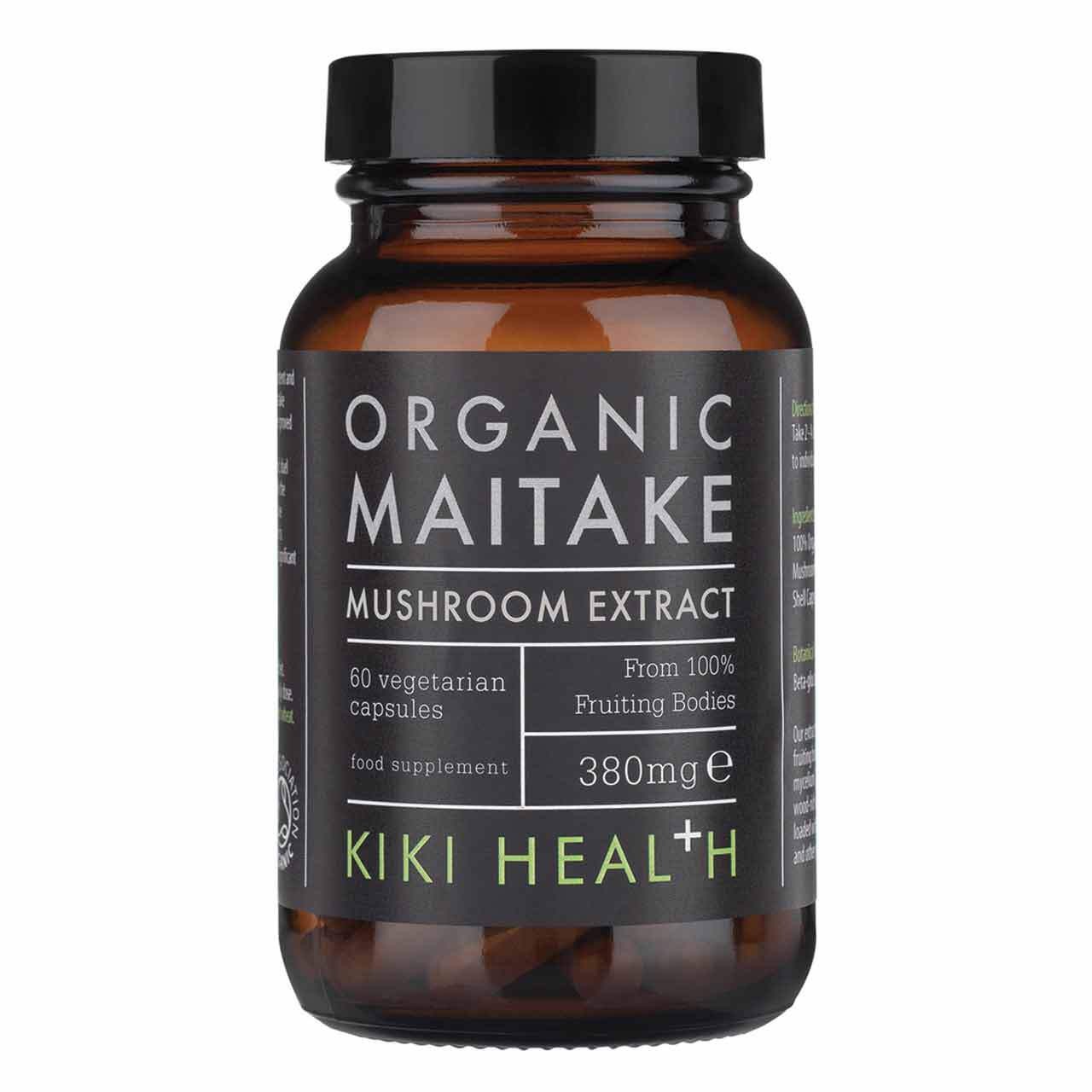 KIKI Health Organic Maitake Extract 60 Capsules