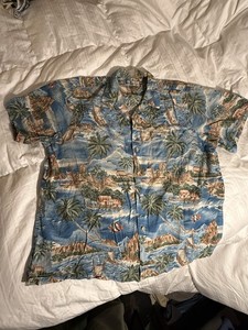 RJC Men's Hawaiian Shirt Vintage 2XL