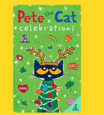 Yoto Pete the Cat Celebrations Audio Card Holiday Stories Green Kids Ages 4+