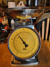 Vintage Good Cook Kitchen Produce 5 Pound Food Scale Stainless Chrome